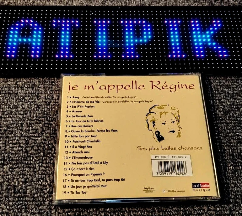 💿 Régine - Je M'appelle Régine - Sus Mejores Canciones - Coleccionista Raro 1996 – photo 2